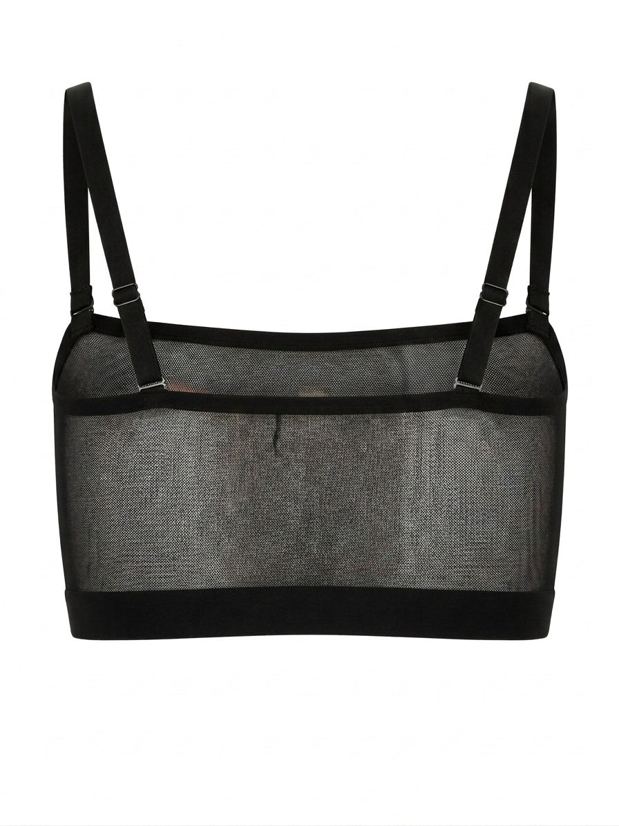 Plastics Rhinestone Bralette