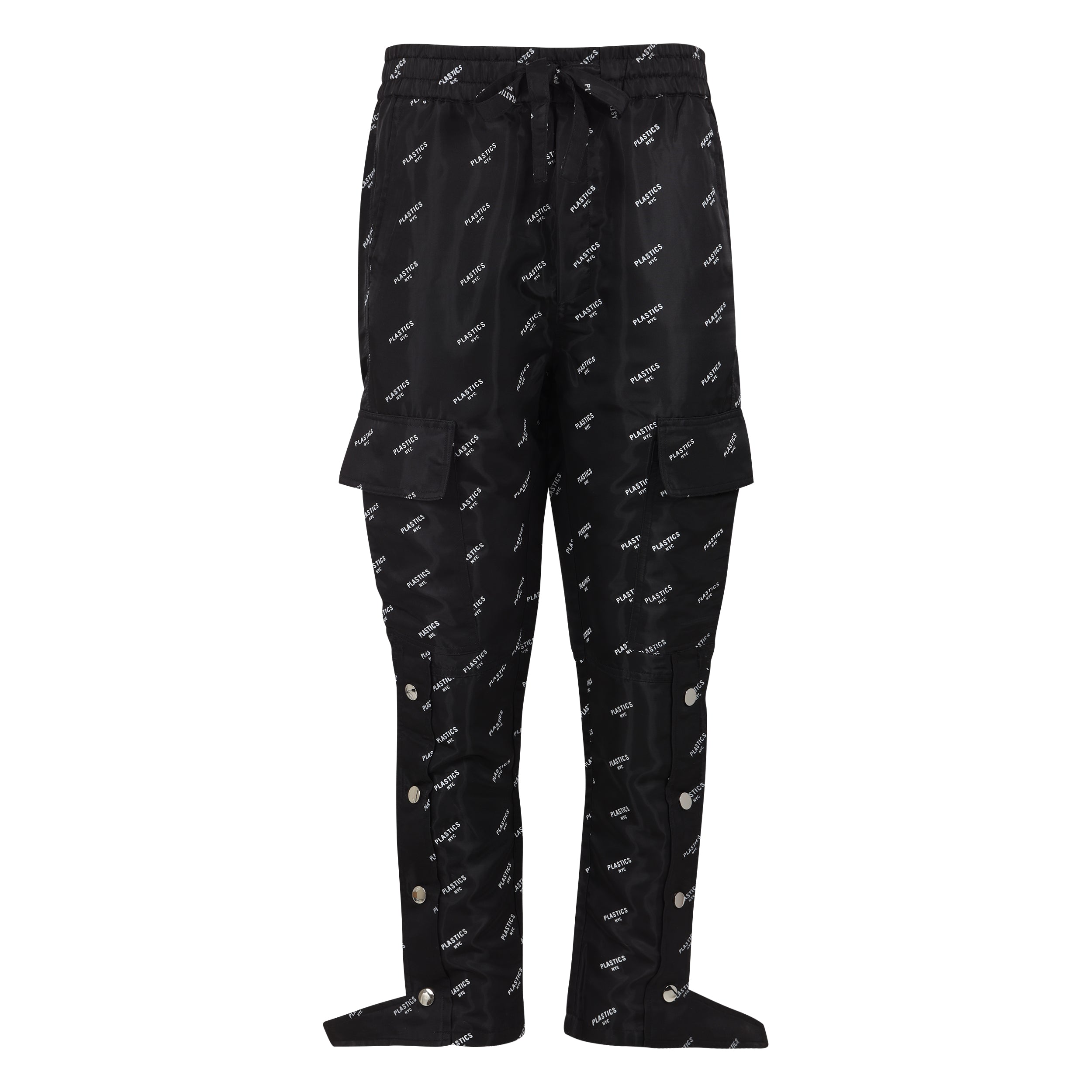 Short de charpentier à imprimé all-over en plastique