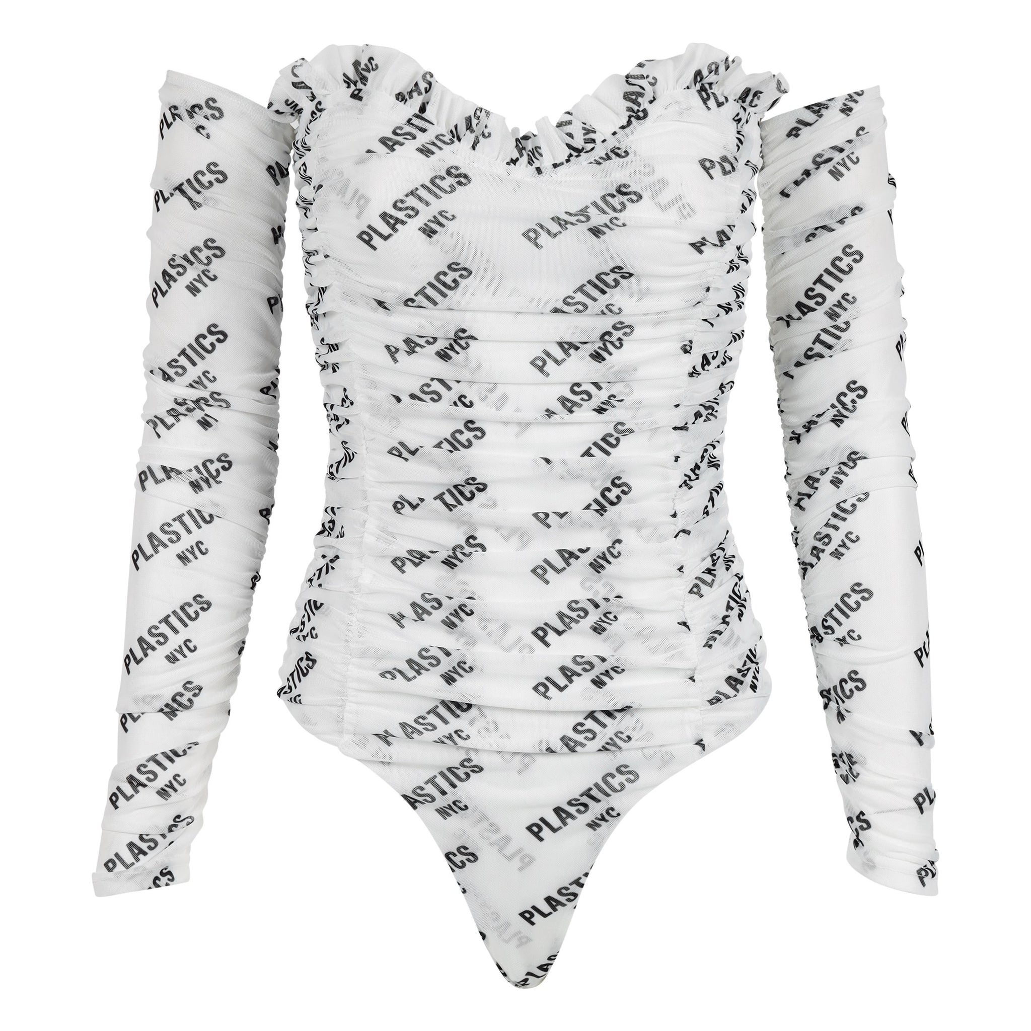 Plastics All-Over Print Body Suit