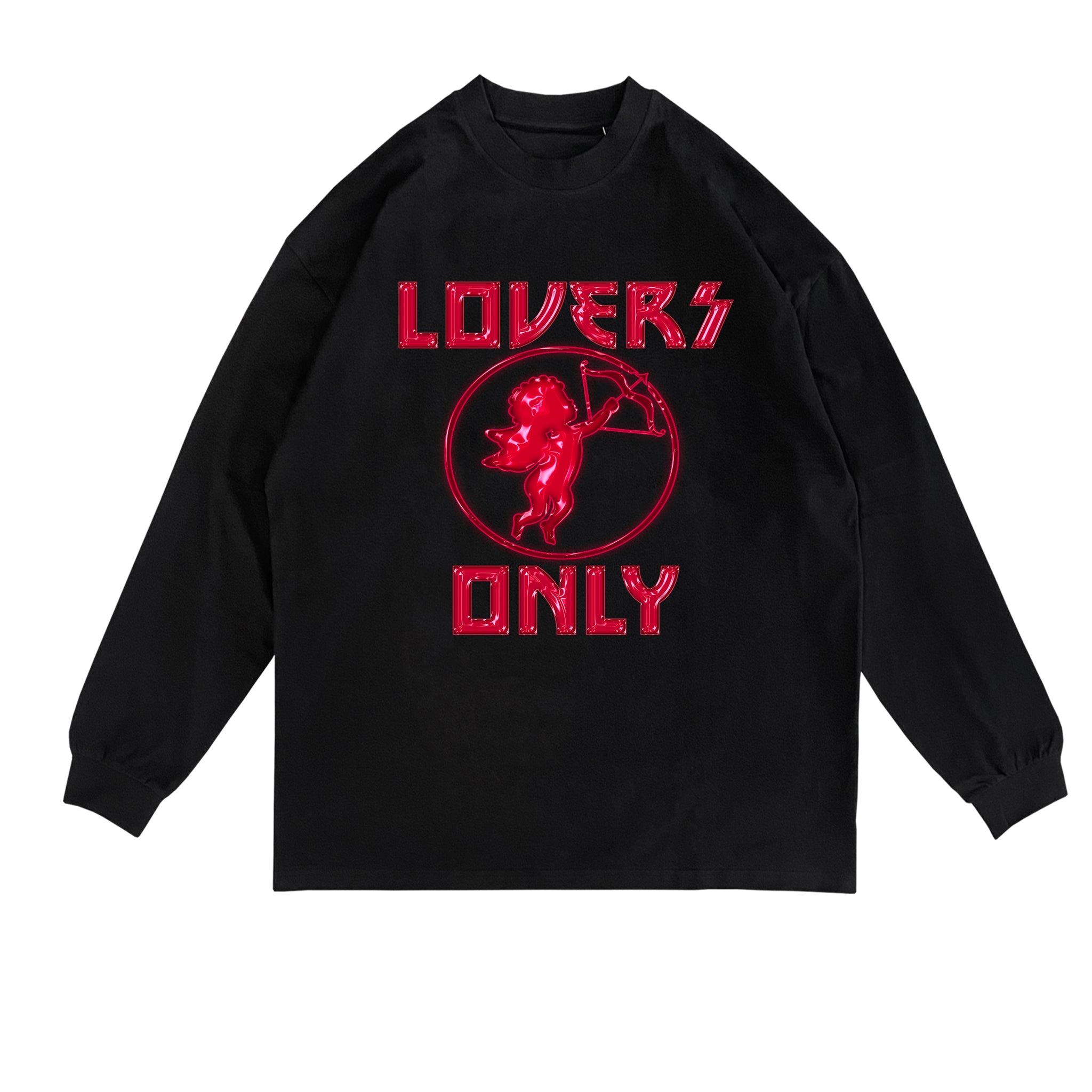 T-SHIRT DE TOURNÉE LOVERS ONLY NOIR